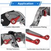 A ABSOPRO Short Long Brake Clutch Levers for Yamaha YZF