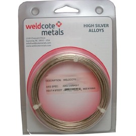 Weldcote "45CF" 1/16" x 1 troy oz coil Cadmium Free