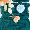 16 Pack Teal Table Runner 10FT Cheesecloth Table Runner Boho