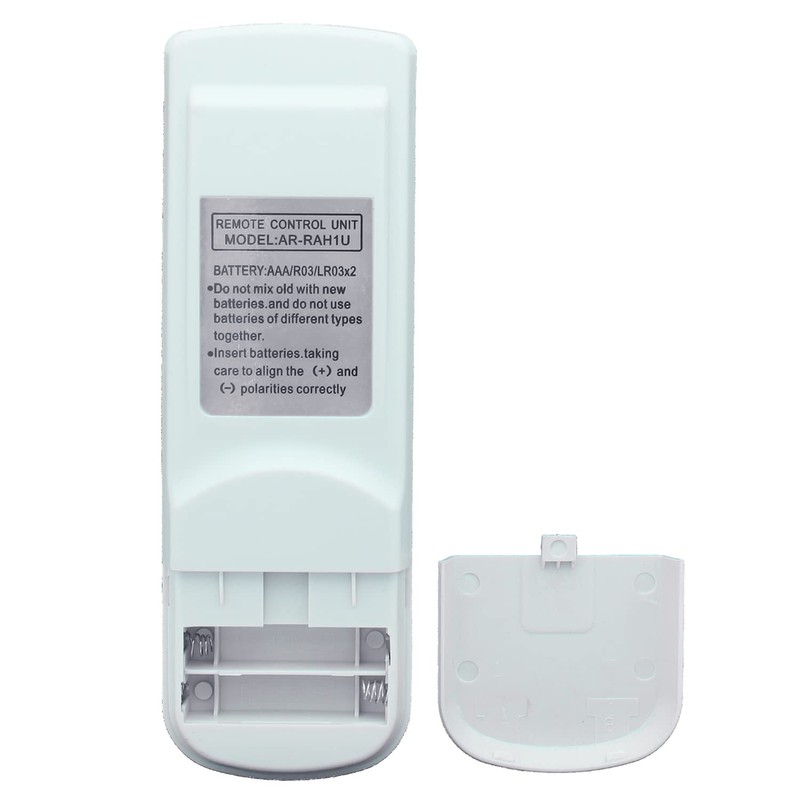 Replacement AR-RAH1U Remote Control for Fujitsu Air Conditioner Also Compatible