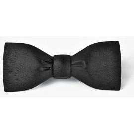 Slim Timber Men's Dress or Tux Wood Bow Tie (Black Mahogany) Limited Edition Unique Gift
