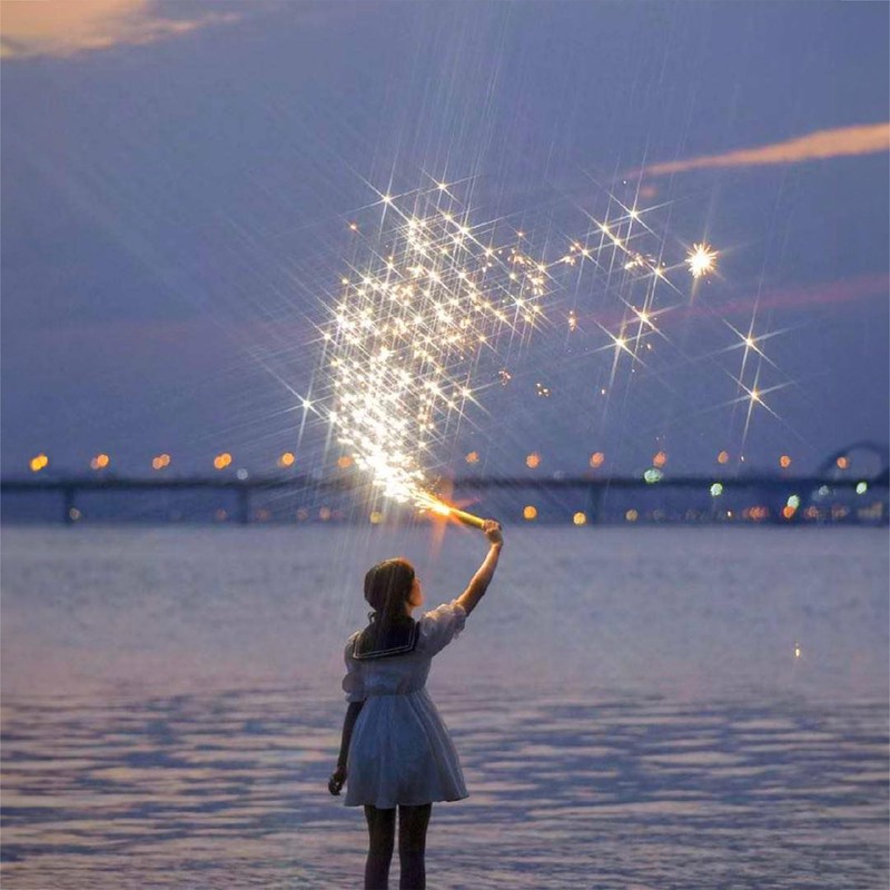 Tide Optics CineStar 6 Point Star Camera Lens Filter (67