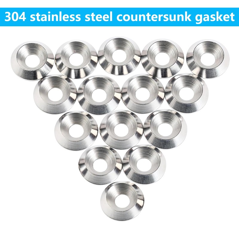 Ctyjia Countersunk Washer, Stainless Steel Washer, M4 x 13 mm