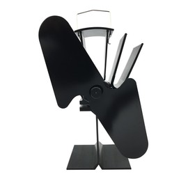 FIREFIX 2100/1 Fireplace Fan (Powerless) 2 Blades, Black