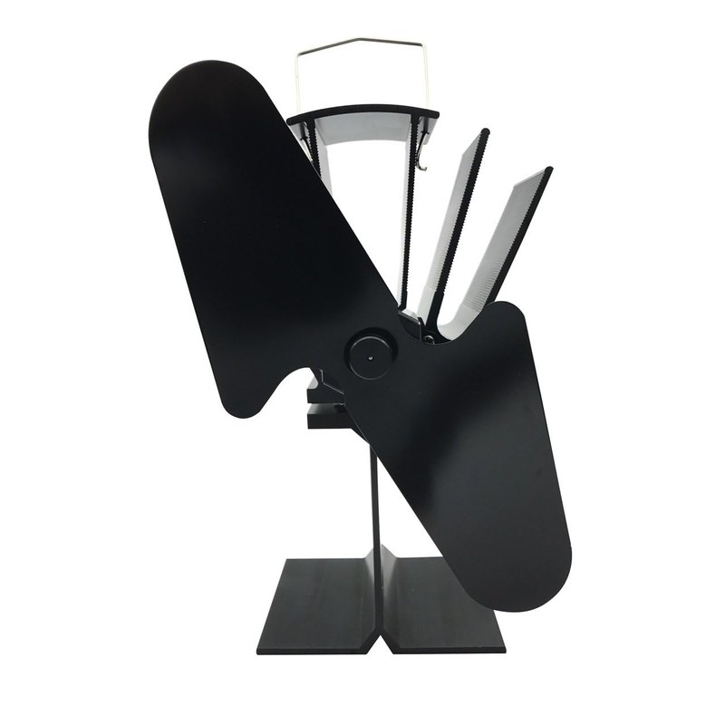 FIREFIX 2100/1 Fireplace Fan (Powerless) 2 Blades, Black
