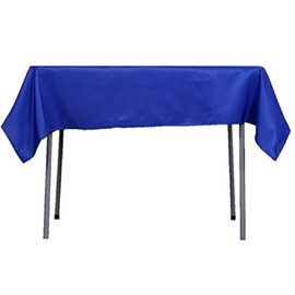Mosley Mantel Varios Colores para Mesa de Banquetes, Eventos y hogar Rectangular, Cuadrados o Redondos (Azul Rey, Cuadrado 148x148 cm)