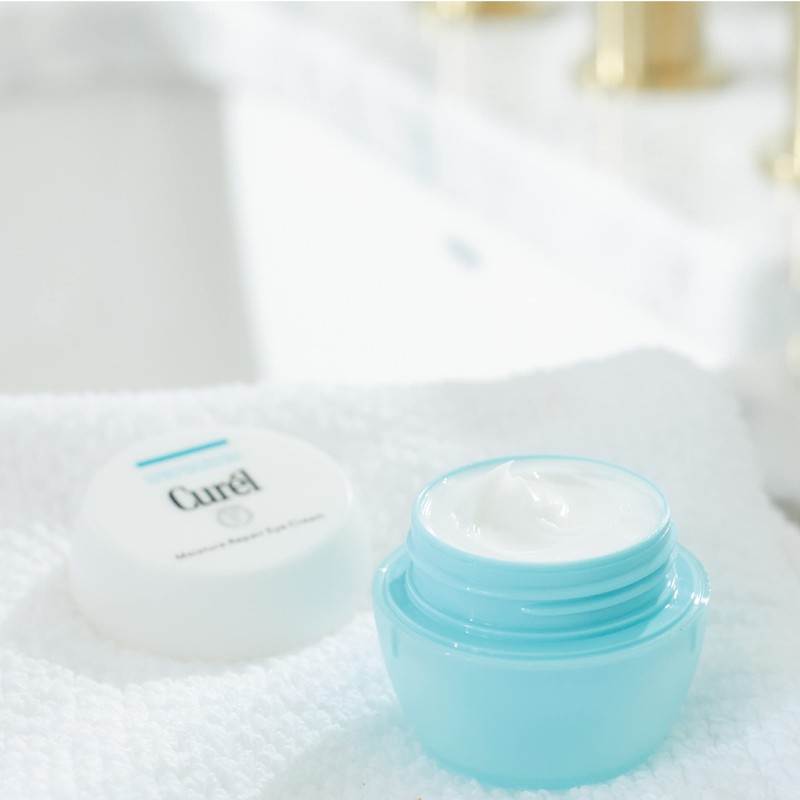 Curel Hydrating Repair Eye Cream for Dry, Sensitive Skin, 25