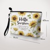 Hglian Bolsa de maquillaje de viaje, Amarillo, Sunshie Sunshie