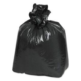 MaxiMite Black Garbage Bags, 95 Gallon Trash Bags, 50 Count, Light Duty Liners, Multi-purpose Trash Can Bags, Great for both indoor and outdoor use, Made in USA