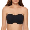 Delimira Women's Strapless Bra Underwire Non Padded Minimiser Plus Size