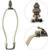 Canomo Antique Brass Lamp Finial Cap Knob Lamp Decoration for