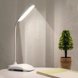 Vakrny Lámpara Led Escritorio Ajustable Recargable Usb Para Lectura