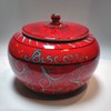Tramonto Hand Painted Ceramic Biscotti Jar - Handmade in Italy