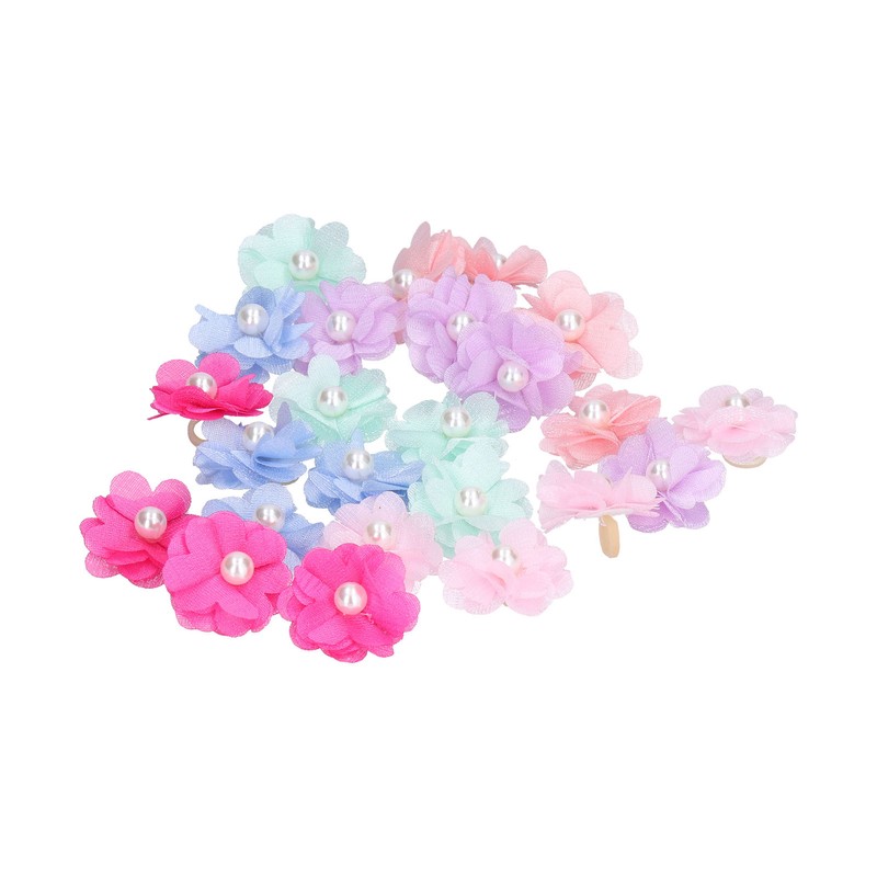 Pet Dog Flower Rubber Band Small Dog Top Knot Small