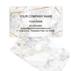 Custom Premium Business Cards, Full color - Marble (350gsm-Thick paper),