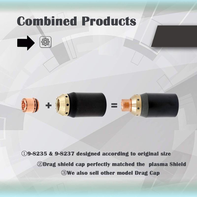 Weldingstop 9-8237 & 9-8235 Drag Shield 50-60A for Thermal Dynamics