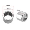 sourcing map HK2020 Drawn Cup Needle Bearing 20 mm Bore