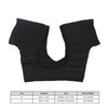 Underarm Sweat Vest Black Breathable Washable Quick Drying Armpit Sweat