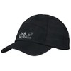 Jack Wolfskin Unisex Texapore Waterproof Windproof Rain Baseball Cap, Black,