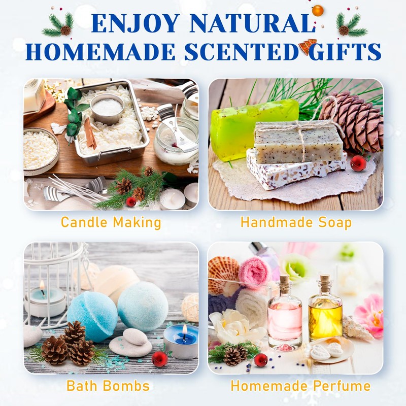 HIQILI Pine Needle Essential Oil, Strong Fresh Woody Fragrance for