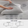 Grey Pillow Cases 2 Pack | Standard Pillow Cases 50x75