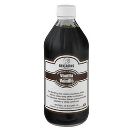 Benjamin's Artifical Vanilla Flavoring - 16oz
