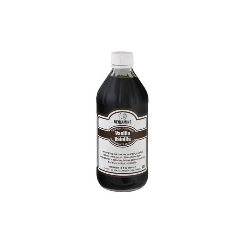 Benjamin's Artifical Vanilla Flavoring - 16oz