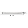 TONE M15-1921 Long Glasses Wrench (15°) Double Side Width 0.7