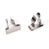 COC-LF 4 Pieces Boat Hook Holder Stainless Steel Spring Clamp