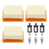 EATAKWARD 3 Pack 4283-141-0300 Air Filter Fuel Filter Kit, Replacement
