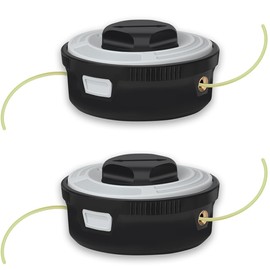 JRISBO Autocut C 3-2 Mower Head for STIHL FSA 57, FSE 52 Brushcutter, Autocut C3-2 Trimmer Head Compatible with Stihl FSA57 Cordless Brush Cutter and FSE52 Electric Brush Cutter Thread Spool (2-Pack)