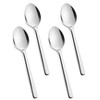 KINGSTONE Large Hostess Serving Utensils 4 Piece Set, 18/10 Stainless
