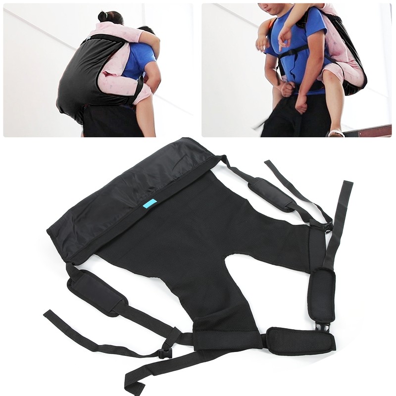 Elderly Transfer Back Sling Nylon Patient Lift Strap Hemiplegia Moving