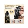 2 Pzs Shampoo Con Tinte Cubre Canas Extracto Plantas