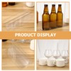 FRCOLOR 6 Pcs Clear L Shaped Shelf Dividers 7.9"X2.4"X1.2" Plastic