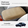 GDGZJJD Leather Car Center Console & Armrest Cover, Fit for