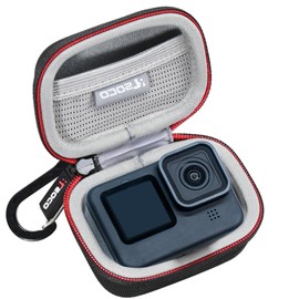 RLSOCO Case for DJI Osmo Action 4/Osmo Action 5 Pro & for GoPro HERO13/HERO12/HERO11/HERO10/HERO9 Waterproof Action Camera (Bag Only)