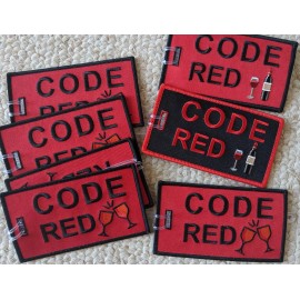 CODE RED BAG TAG