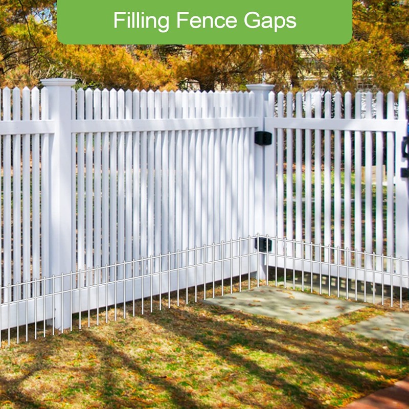 Animal Barrier Fence 10Pack, 32x8in Underground Protect Garden Deck for