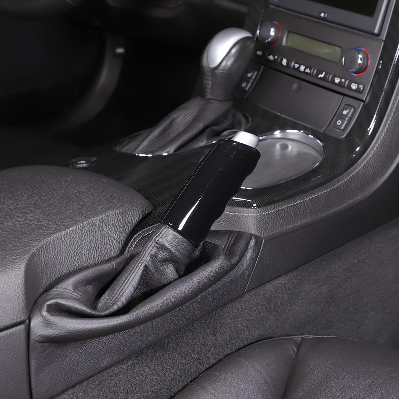 PIUGILH Handbrake Lever Cover Compatible with C6 Corvette 2005-2013 Accessories,