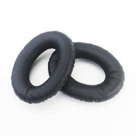 Weicheres Leder-Ersatz-Ohrpolster kompatibel mit Bose QC25, QC35, QC35 ii, QC45, QC15, QC2, AE2, Soundlink Kopfhörer Schaffell Leder Memory Foam Ohrpolster