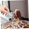 SHOWERORO 4pcs Seasoning Dispenser Fish Shaped Spice Jars Practical and