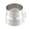 Stove Pipe Reduction, 110 mm to 100 mm, Stainless Steel
