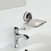 Ulable Stainless Steel Soap Holder, Bathroom Vacuum Suction Cup Wall