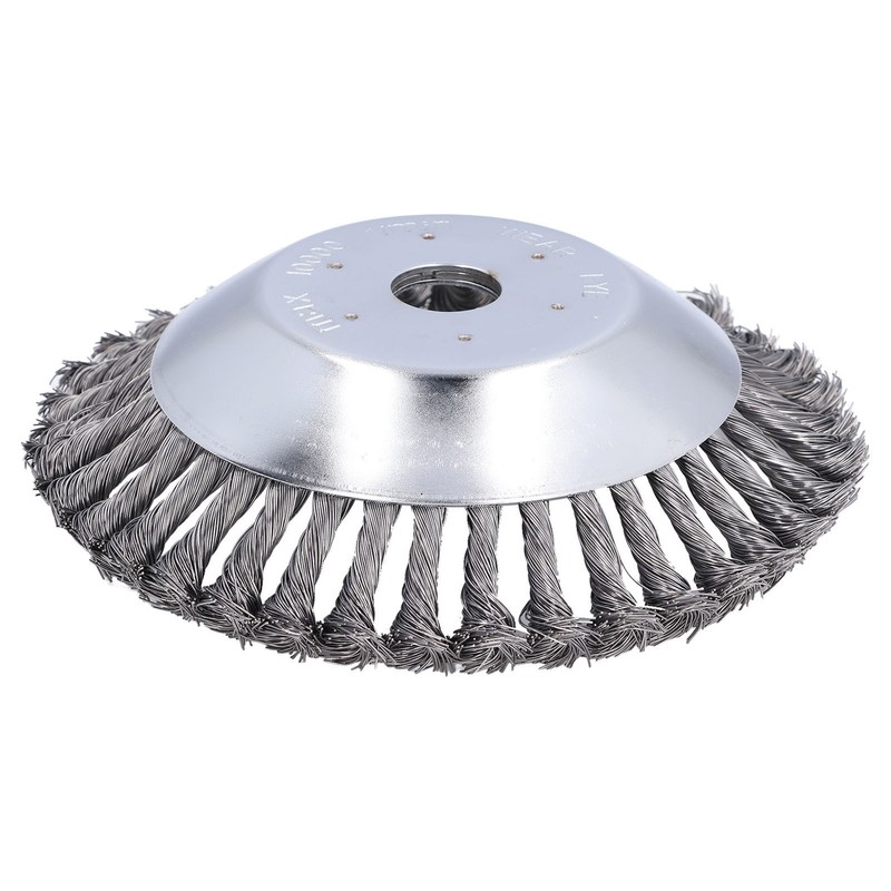 Twisted Wire Wheel Steel Garden Grass Weed Brush Cutting Head