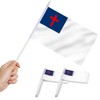 Anley Christian Mini Flag 12 Pack - Hand Held Small