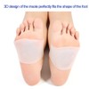 Arch Support Gel Set Soft Sleeves Cojín Elástico de Silicona