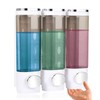 3 in 1 Shampoo and Conditioner Dispenser Set, Wall Mounted