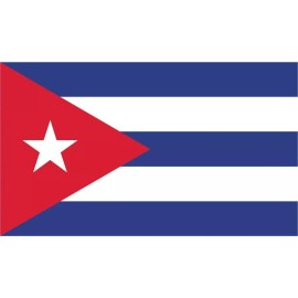 Sticker Tiger Cuban Cuba Flag Bumper Sticker Vinyl Car Window Decal BEC-799