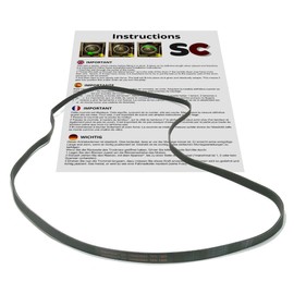 SC Solocorreas - Tumble Dryer Belt 7PH 1965 144003064 Black